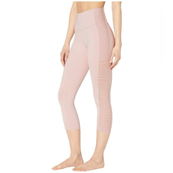 ALO Yoga High Waist Prism Capri Purple Leggings (Size S) - Picture 7 of 8